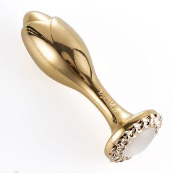 Анальна пробка LOCKINK SEVANDA Pearl Rose-shape Anal Plug SX0888 фото