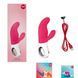 Вібратор-кролик Fun Factory MISS BI pink/white, 2 незалежні мотори, діаметр 4,2 см SX0944 фото 7