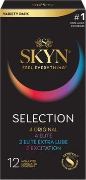 Презервативи набір асорті безлатексні Skyn Selection 12 шт. Skyn-12 фото