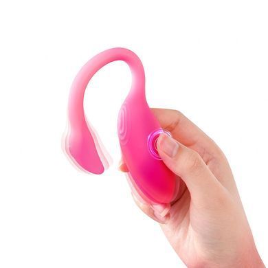 Смарт-віброяйце Magic Motion Flamingo Max Pink 2 в 1: віброяйце та тренажер Кегеля, 10 режимів SX2194 фото