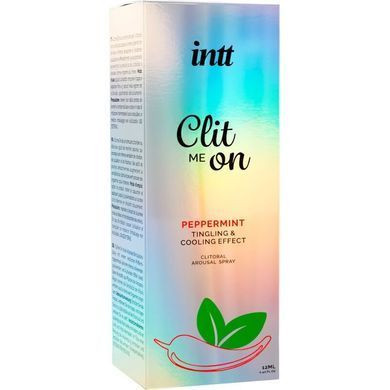 Збуджувальний спрей для клітора Intt Clit Me On Peppermint Cooling Effect 12мл охолоджувальний ефект SO8392 фото