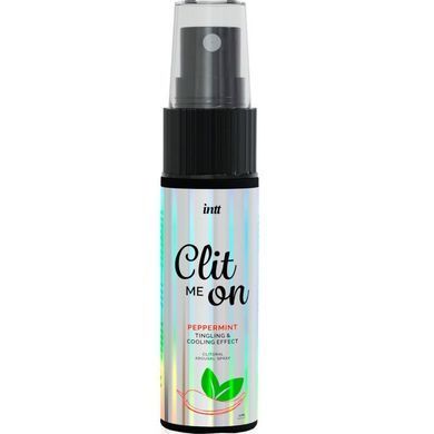 Збуджувальний спрей для клітора Intt Clit Me On Peppermint Cooling Effect 12мл охолоджувальний ефект SO8392 фото