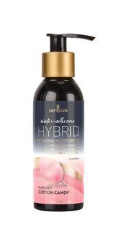 Змазка водно-силіконова Sensuva Hybrid Cotton Candy (125 мл) без цукру, можна для оральних пестощів SO3246 фото