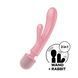 Вібратор-кролик з вібромасажером Satisfyer Triple Lover Pink, 3 мотори SO8790 фото 1
