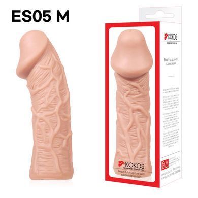 Насадка на член Kokos Extreme Sleeve ES.05 розмір M SO1277 фото