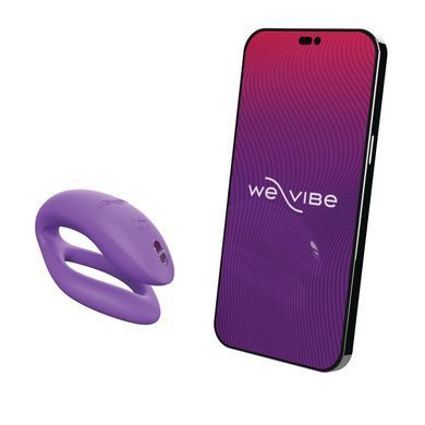 Смарт-вібратор для пар We-Vibe Sync O Light Purple, пульт ДК SX0524 фото