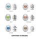 Набір мастурбаторів-яєць Tenga Egg New Standard Pack (6 яєць) SO5493 фото 6