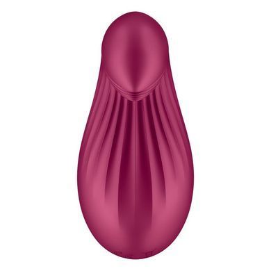 Вібратор Satisfyer Dipping Delight Berry, 2 мотори, гнучкий кінчик SO6990 фото
