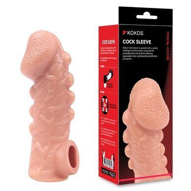 Насадка на член Kokos Cock Sleeve CS 008 L SX1466 фото