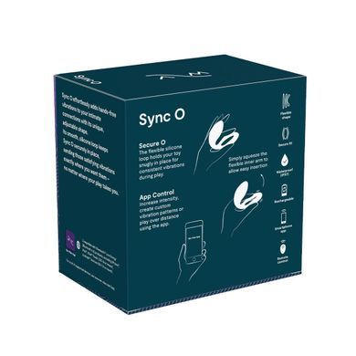 Смарт-вібратор для пар We-Vibe Sync O Velvet Green, пульт ДК SX0525 фото