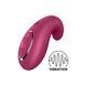 Вібратор Satisfyer Dipping Delight Berry, 2 мотори, гнучкий кінчик SO6990 фото 1