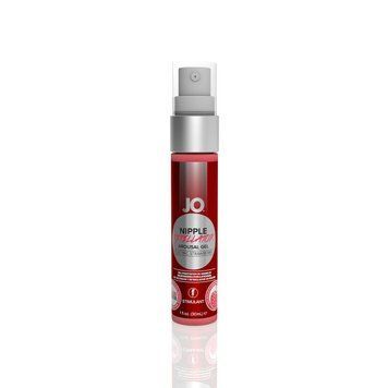 Гель для стимуляції сосків JO Nipple Titillator Strawberry (30 мл), ментол та перцева м&rsquo;ята SO1499 фото