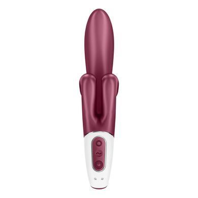 Вібратор-кролик Satisfyer Touch Me Red, подвійний відросток, 3 потужні мотори SO7776 фото