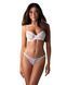 Комплект Obsessive Alissium 2-pcs set, XS/S, мереживо, ліф з м&rsquo;якою чашкою, трусики танга SX0603 фото 1