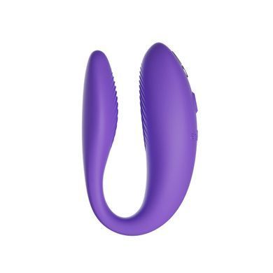 Смарт-вібратор для пар We-Vibe Sync GO Light Purple, тревел-кейс, пульт ДК SX0527 фото