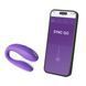 Смарт-вібратор для пар We-Vibe Sync GO Light Purple, тревел-кейс, пульт ДК SX0527 фото 5