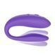 Смарт-вібратор для пар We-Vibe Sync GO Light Purple, тревел-кейс, пульт ДК SX0527 фото 2