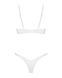 Комплект Obsessive Alissium 2-pcs set, XL/2XL, мереживо, ліф з м&rsquo;якою чашкою, трусики танга SX0605 фото 7