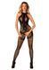 Сітчастий бодістокінг без рукавів Obsessive Bodystocking G331 S/M/L, black, з доступом SO7697 фото 3