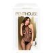 Бодістокінг з високим мереживним коміром Penthouse - First Lady Black XL SO5259 фото 3
