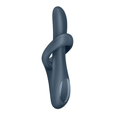 Вібратор з ротацією Satisfyer Heat Flex 4 Grey, підігрів до 39&deg;C SX2170 фото