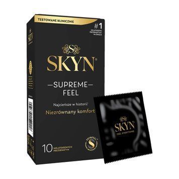 Презервативи супертонкі безлатексні SKYN Supreme Feel 10 шт. Skyn-11 фото