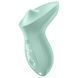 Вібратор для клітора з перлинною стимуляцією Satisfyer Exciterrr Mint, 2 незалежні мотори SX1217 фото 2