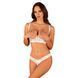 Еротичний комплект Obsessive Heavenlly 2-pcs cupless set XL/2XL, відкриті груди, з доступом SO8177 фото 1