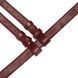 Шкіряні трусики для страпона Liebe Seele Wine Red Strap on Harness, універсальний розмір SO9464 фото 6