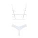 Еротичний комплект Obsessive Heavenlly 2-pcs cupless set XL/2XL, відкриті груди, з доступом SO8177 фото 4