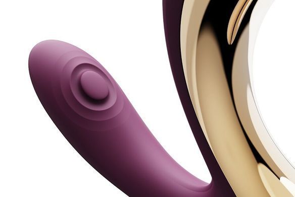 Вібратор-пульсатор з вакуумною насадкою Zalo &ndash; Talis G-Spot PulseWave Vibrator Velvet Purple SX0712 фото