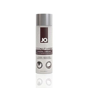 Змазка-крем з кокосовою олією JO Coconut Hybrid ORIGINAL (240 мл) біла SX0720 фото