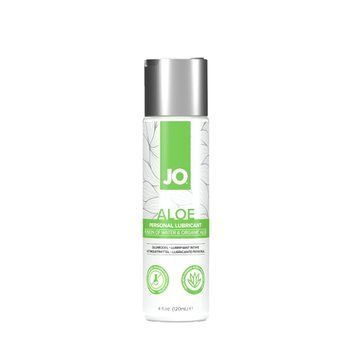 Змазка на водній основі JO H2O Organic Aloe (120 мл), зволожувальний та заспокійливий ефект SX0722 фото