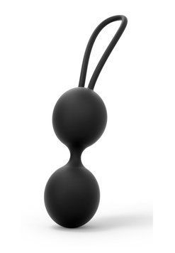 Вагінальні кульки Dorcel Dual Balls Black, діаметр 3,6 см, маса 55 г SO3089 фото