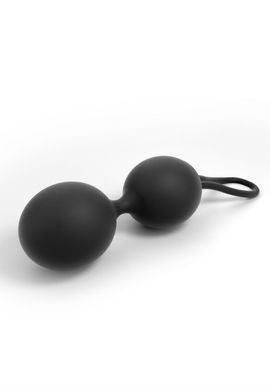 Вагінальні кульки Dorcel Dual Balls Black, діаметр 3,6 см, маса 55 г SO3089 фото