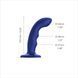 Насадка для страпона з подвійною точковою пульсацією Strap-On-Me TAPPING DILDO WAVE &ndash; NIGHT BLUE, М SO9621 фото 2