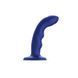Насадка для страпона з подвійною точковою пульсацією Strap-On-Me TAPPING DILDO WAVE &ndash; NIGHT BLUE, М SO9621 фото 1
