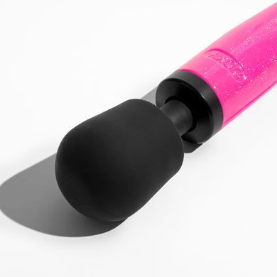Вібромасажер DOXY Die Cast Massager Hot Pink, дуже потужний, живлення 220В, металевий корпус SX2456 фото
