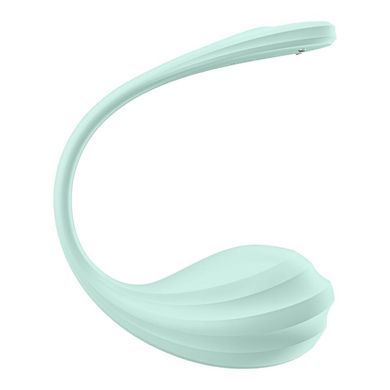 Смарт-віброяйце Satisfyer Smooth Petal Connect App Mint SX0666 фото