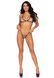 Еротичний комплект зі стразами Leg Avenue Catch Me Rhinestone set, трусики та бра, one size SO7930 фото 3