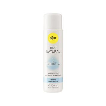 Лубрикант на водній основі pjur MED Natural glide 100 мл спеціально для сухої та чутливої ​​шкіри PJ10850 фото