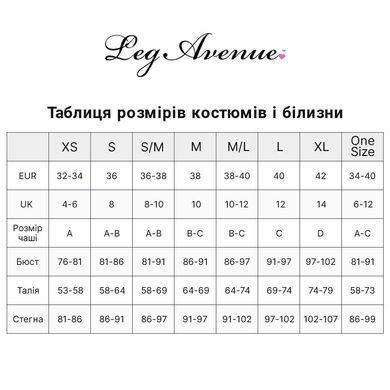 Шкарпетки жіночі з полуничним принтом Leg Avenue Strawberry ruffle top anklets One size, мереживні м SO8583 фото