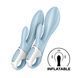 Вібратор-кролик надувний Satisfyer Air Pump Bunny 1 SX2180 фото 1
